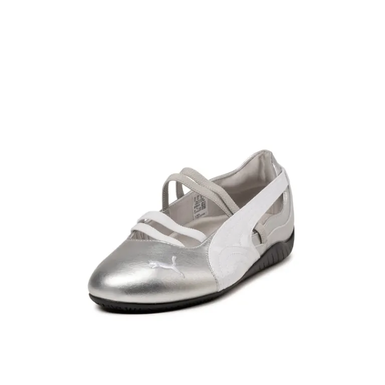 Puma Sneakers En Cuir|Ballerinas*Speedcat Ballet Metallic Puma Silver / Puma White