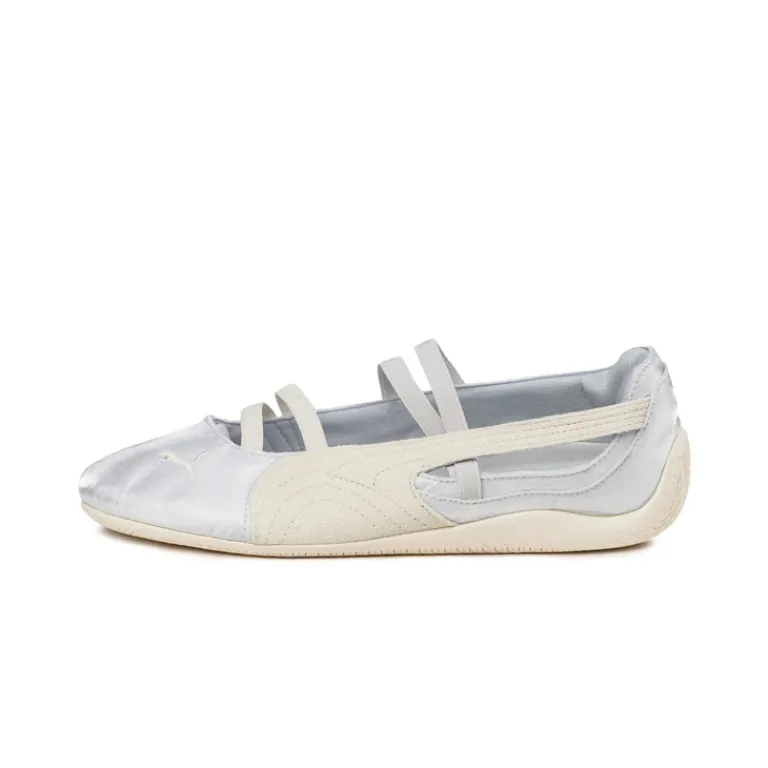Puma Ballerinas|Sandals*Speedcat Ballet Satin Silver Mist / Warm White