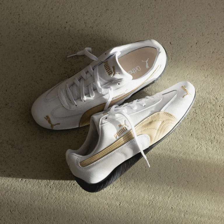 Puma Sneakers Blancs*Speedcat Leather Puma White / Toasted Almond