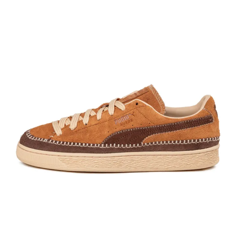 Puma Sneakers En Cuir|Chunky Sneakers*Suede Moccasin Brandy / Chocotart