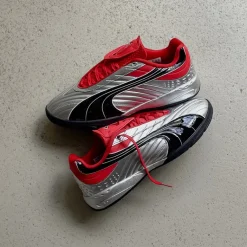 Puma Sneakers Végétaliens*V-S2 Goalgetter Puma Silver / For All Time Red