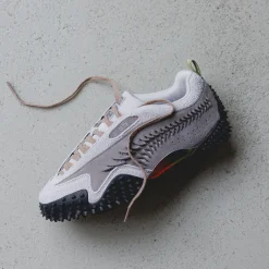 Puma Sneakers En Cuir*x Aries Mostro Craft Ecru / Mouse Gray