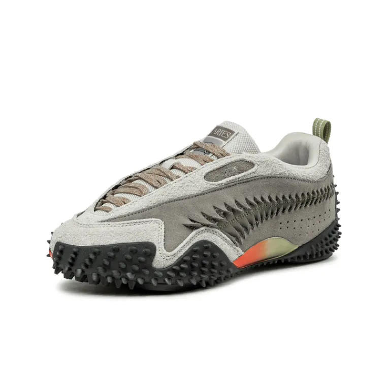 Puma Sneakers En Cuir*x Aries Mostro Craft Ecru / Mouse Gray