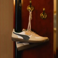 Puma Sneakers En Cuir|Baskets Décontractées Terrace*x Asphaltgold Palermo *Sedia* Alpine Snow / Mineral Grey