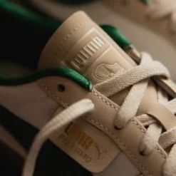 Puma Sneakers En Cuir|Baskets Décontractées Terrace*x Asphaltgold Palermo *Sedia* Alpine Snow / Mineral Grey