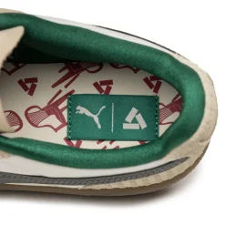Puma Sneakers En Cuir|Baskets Décontractées Terrace*x Asphaltgold Palermo *Sedia* Alpine Snow / Mineral Grey