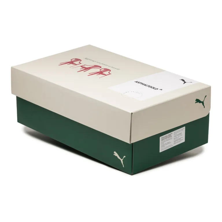 Puma Sneakers En Cuir|Baskets Décontractées Terrace*x Asphaltgold Palermo *Sedia* Alpine Snow / Mineral Grey