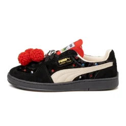 Puma Sneakers En Cuir|Baskets Décontractées Terrace*x Black Forest Super Team Velvet *Bollenhut* Puma Black / For All Time Red