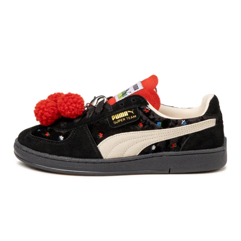 Puma Sneakers En Cuir|Baskets Décontractées Terrace*x Black Forest Super Team Velvet *Bollenhut* Puma Black / For All Time Red