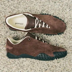 Puma Sneakers En Cuir*x JJJJound Mostro Dark Chocolate