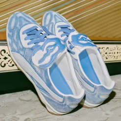 Puma Sneakers En Cuir|Baskets Décontractées Terrace*x Kidsuper King Indoor Dart Blue / Gray Fog