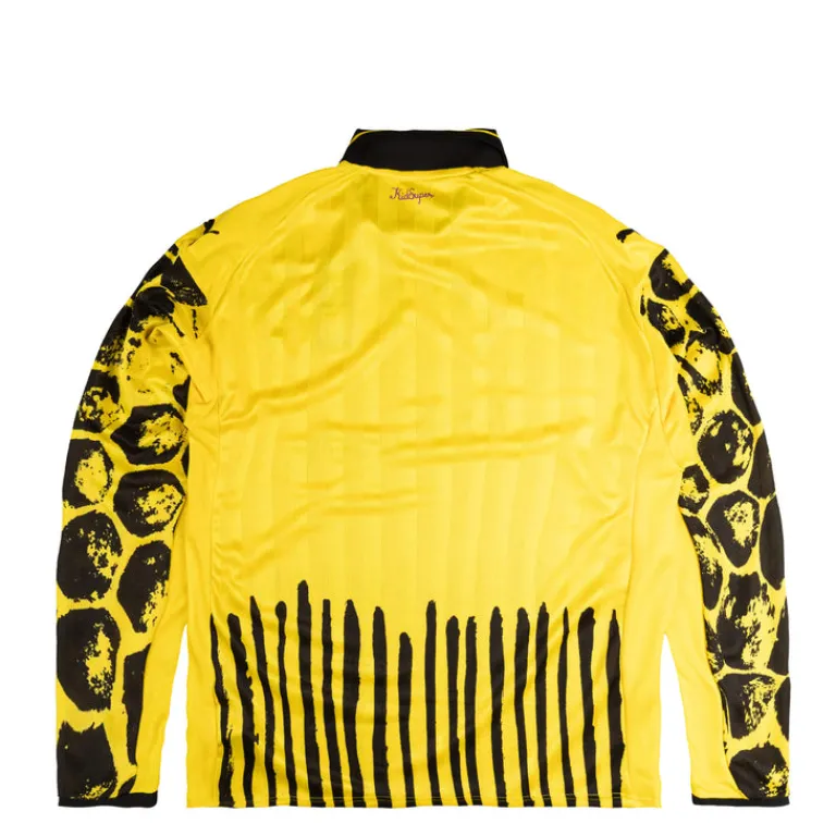 Puma T-Shirts*x KidSuper Studios Borussia Dortmund Longsleeve Retro Shirt Faster Yellow / Puma Black