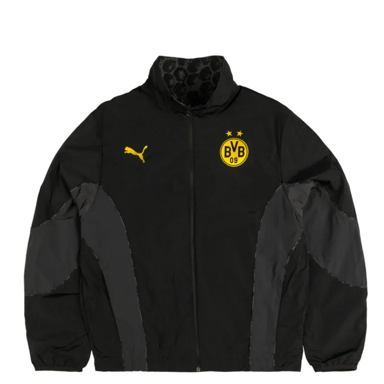 Puma Gilets*x KidSuper Studios Borussia Dortmund Reversible Jacket Puma Black / Faster Yellow