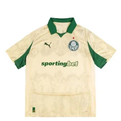 Puma T-Shirts*x KidSuper Studios SE Palmeiras Jersey Replica Creamy Vanilla / Vine