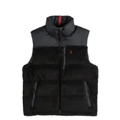 Polo Ralph Lauren Vestes*Ralph Lauren The Gorham Hybrid Down Gilet Polo-Black
