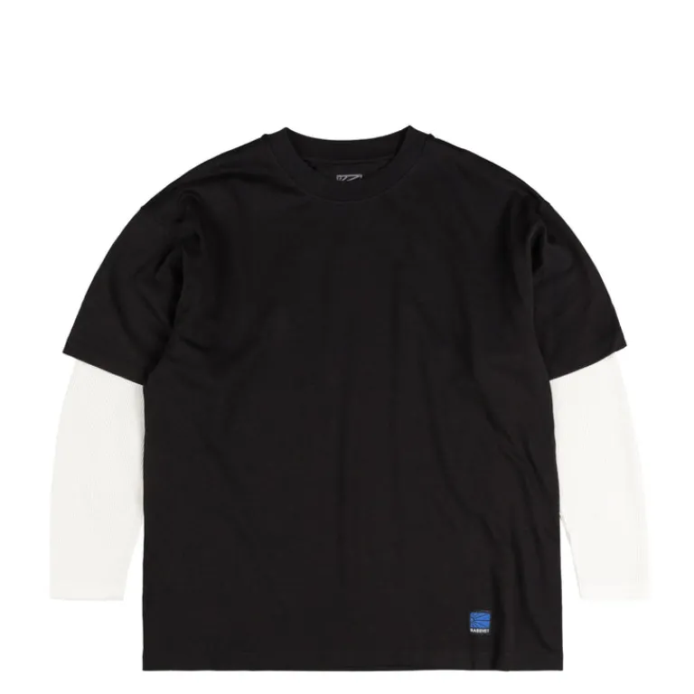 Rassvet T-Shirts*Buff Double Sleeve Knit Black