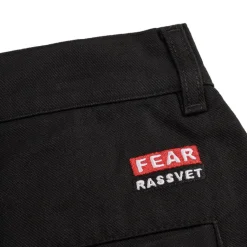 Rassvet Pantalons*Fear Wide Chino Pants Black