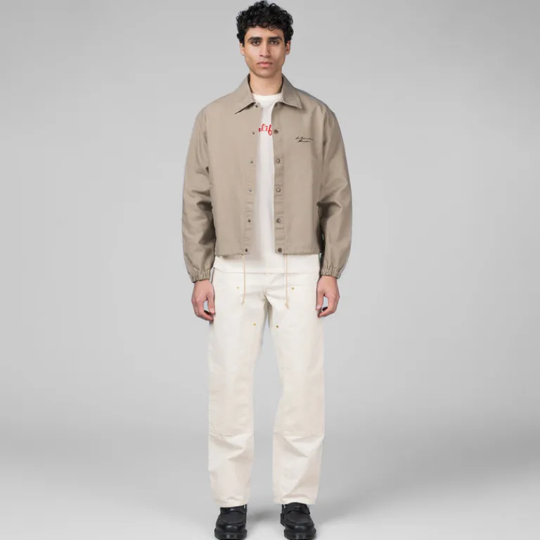 Rassvet Gilets*La Melancolia Coach Work Jacket Beige