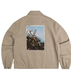 Rassvet Gilets*La Melancolia Coach Work Jacket Beige