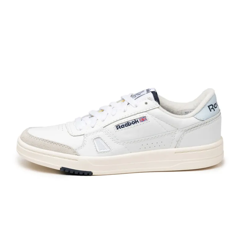 Reebok Sneakers En Cuir|Sneakers Blancs*LT Court Cloud White / Vector Navy / Feel Good Blue F23-R