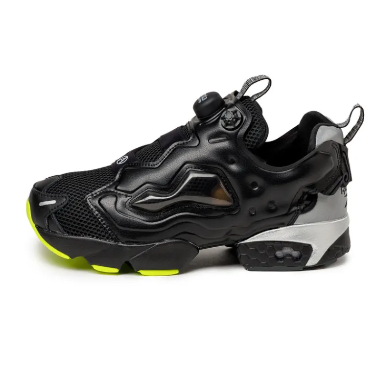Reebok Chaussures De Running Retro*x Aries Instapump Fury 94 Black / Grey / Lime