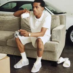 Reebok Sneakers En Cuir*x JJJJound Club C 85 Footwear White / Chalk / Space Grey