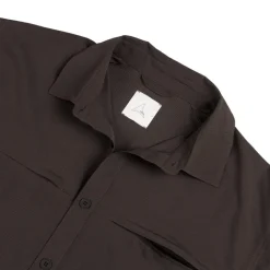ROA Chemises*Dot Air Shirt Dark Brown