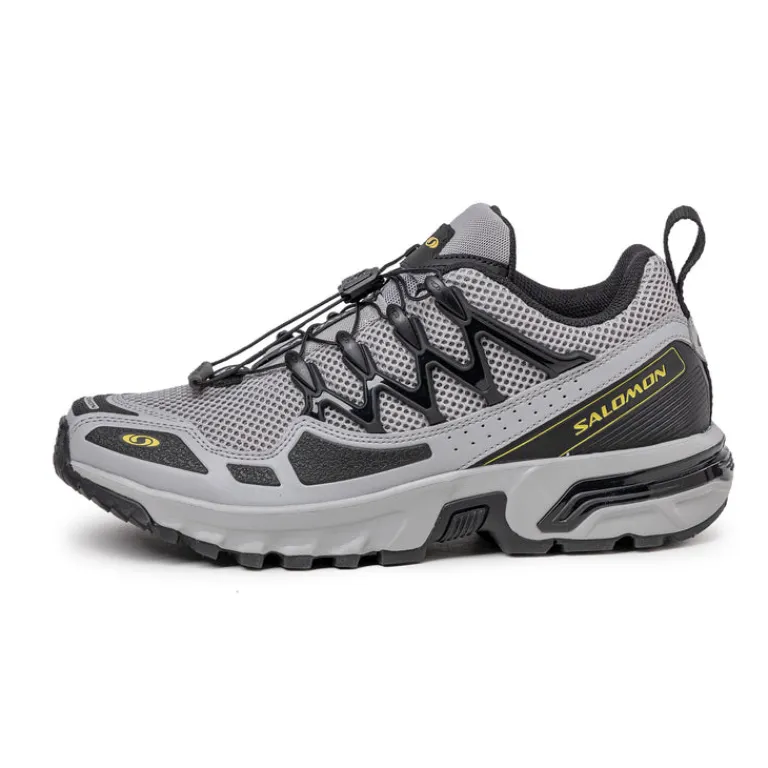 Salomon Sneakers En Cuir|Baskets D'Extérieur*ACS + OG Alloy / Black / Lemon