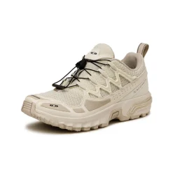 Salomon Sneakers En Cuir|Baskets D'Extérieur*ACS + OG Vanilla Ice / Ebony / Footwear Silver