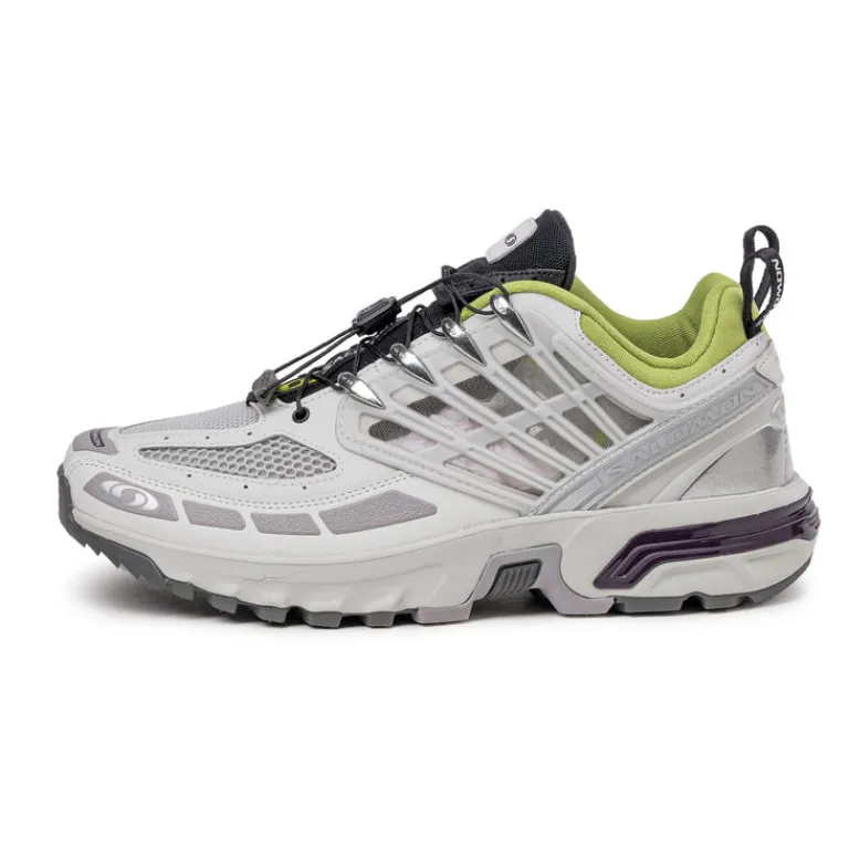 Salomon Sneakers Végétaliens|Baskets D'Extérieur*ACS Pro Lunar Rock / Plum Perfect / Dark Citron