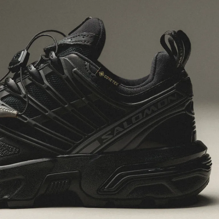 Salomon Sneakers Imperméables|Sneakers Végétaliens*ACS Pro GTX Black / Black / Asphalt