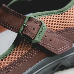 Salomon Sneakers En Cuir|Ballerinas*RX Marie-Jeanne Russet / Black / Roasted Clay
