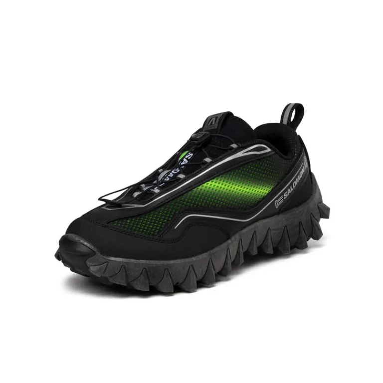 Salomon Sneakers En Cuir|Baskets D'Extérieur*x Aries Snowclog Black / Green Gecko / Footwear Silver