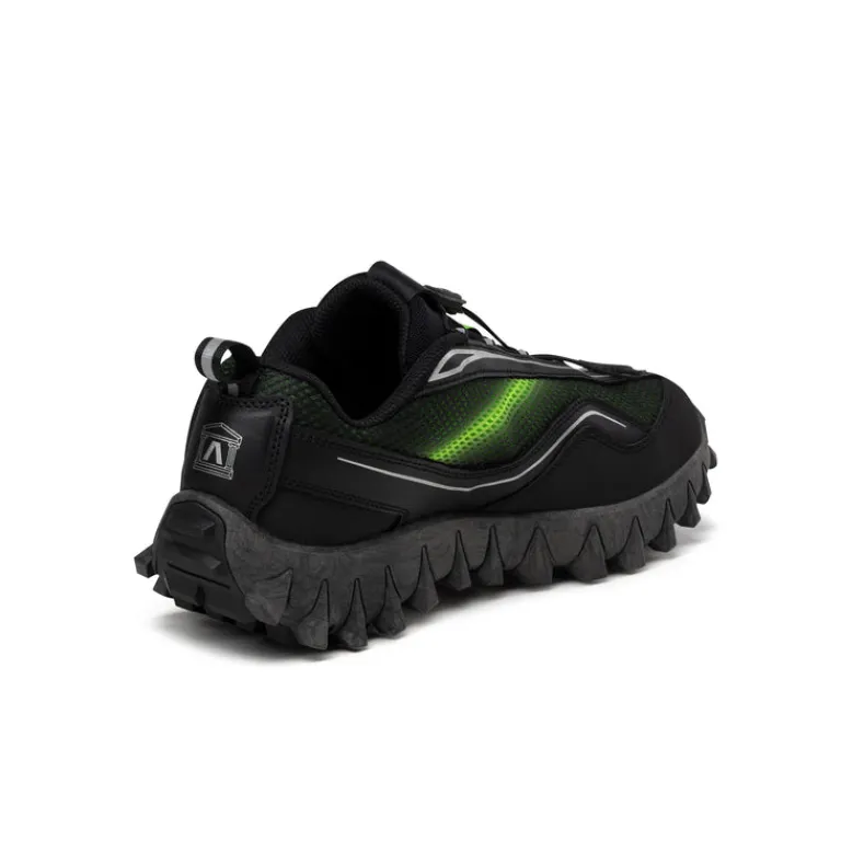 Salomon Sneakers En Cuir|Baskets D'Extérieur*x Aries Snowclog Black / Green Gecko / Footwear Silver