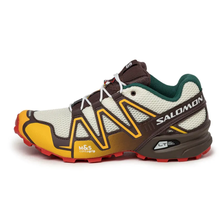 Salomon Sneakers Imperméables|Sneakers Végétaliens*x Vandy the Pink Speedcross 3 Vanilla Ice / Shopping Bag / Posy Green