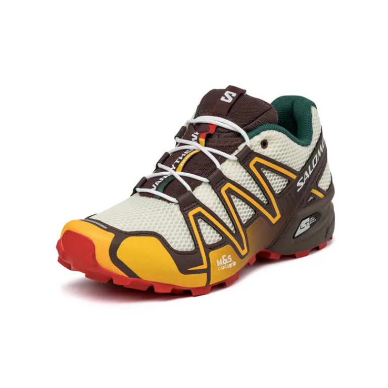 Salomon Sneakers Imperméables|Sneakers Végétaliens*x Vandy the Pink Speedcross 3 Vanilla Ice / Shopping Bag / Posy Green