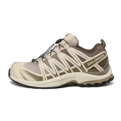 Salomon Sneakers En Cuir|Baskets D'Extérieur*XA Pro 3D Stone Gray / Almond Milk / Black