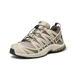 Salomon Sneakers En Cuir|Baskets D'Extérieur*XA Pro 3D Stone Gray / Almond Milk / Black