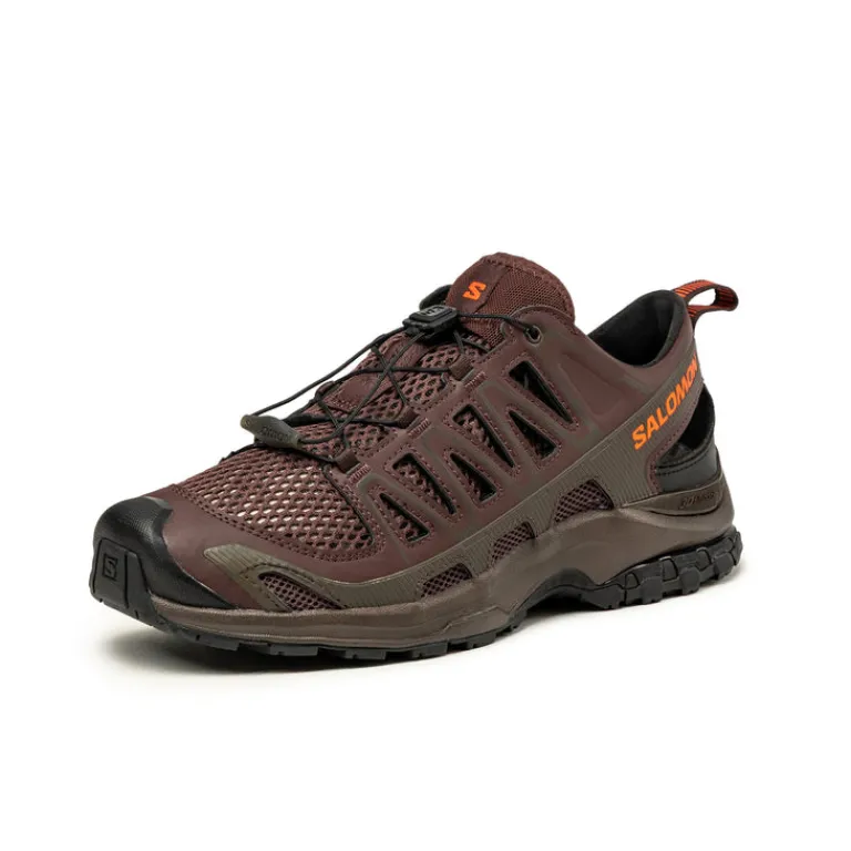 Salomon Sneakers En Cuir|Baskets D'Extérieur*XA Pro 3D Amphib French Roast / Delicioso / Red Orange