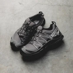 Salomon Sneakers Imperméables|Sneakers Végétaliens*XA Pro 3D GTX Pewter / Black / Silver Cloud