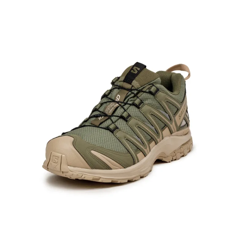 Salomon Sneakers Imperméables|Sneakers Végétaliens*XA Pro 3D GTX Deep Lichen Green / White Pepper / Silver Cloud