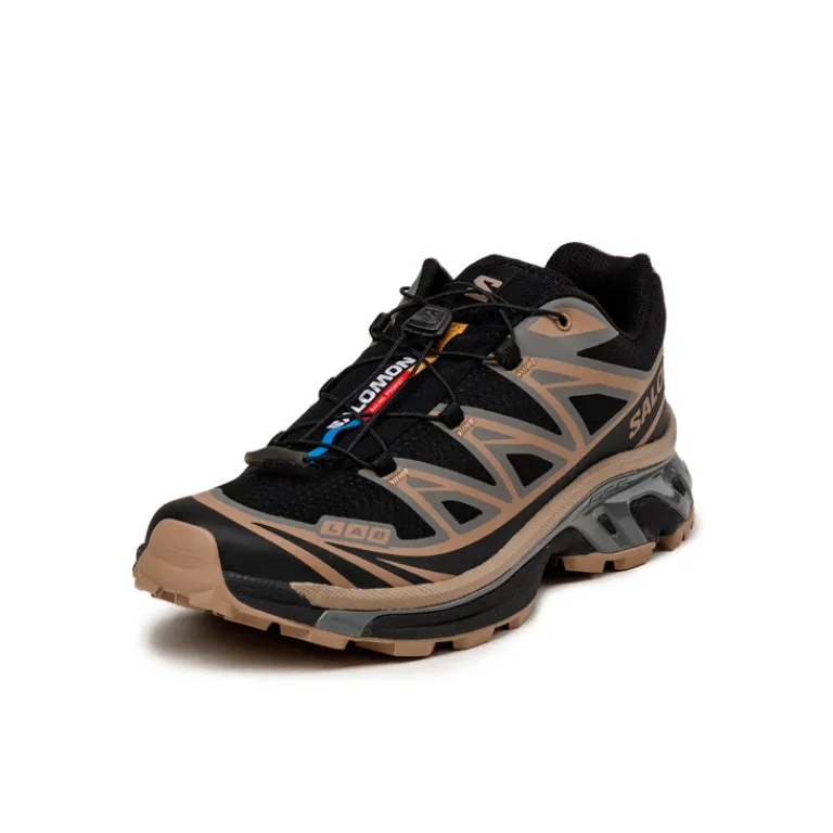 Salomon Sneakers Végétaliens|Baskets D'Extérieur*XT-6 Black / Portabella / Pewter