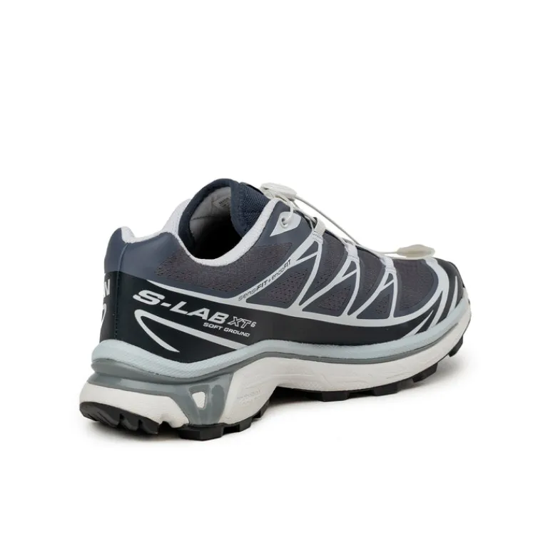 Salomon Sneakers Végétaliens|Baskets D'Extérieur*XT-6 Grisaille / Blue Nights / Violet Tulip