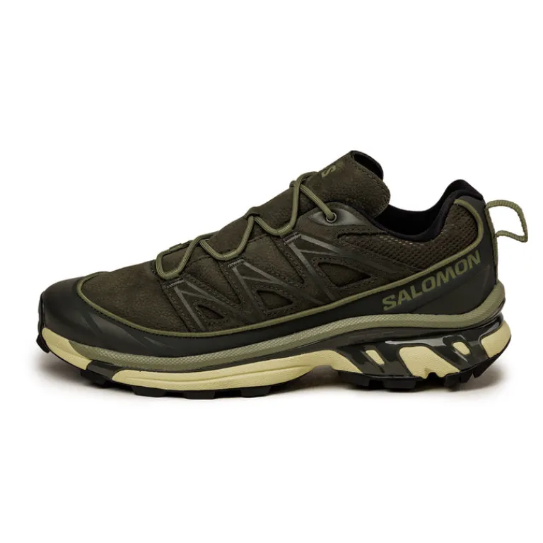 Salomon Sneakers En Cuir|Baskets D'Extérieur*XT-6 Expanse LTR Peat / Deep Lichen Green / Green Haze