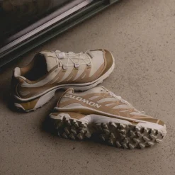 Salomon Sneakers Végétaliens|Baskets D'Extérieur*XT-4 OG *Protective* Safari / Almond Milk / Kelp