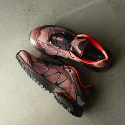 Salomon Sneakers Végétaliens|Baskets D'Extérieur*XT-Whisper Henna / Tawny Port / Neon Flame