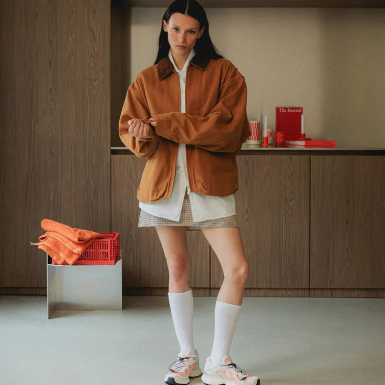 Salomon Sneakers Végétaliens|Baskets D'Extérieur*XT-Whisper Shortbread / Red Orange / Ftw Silver