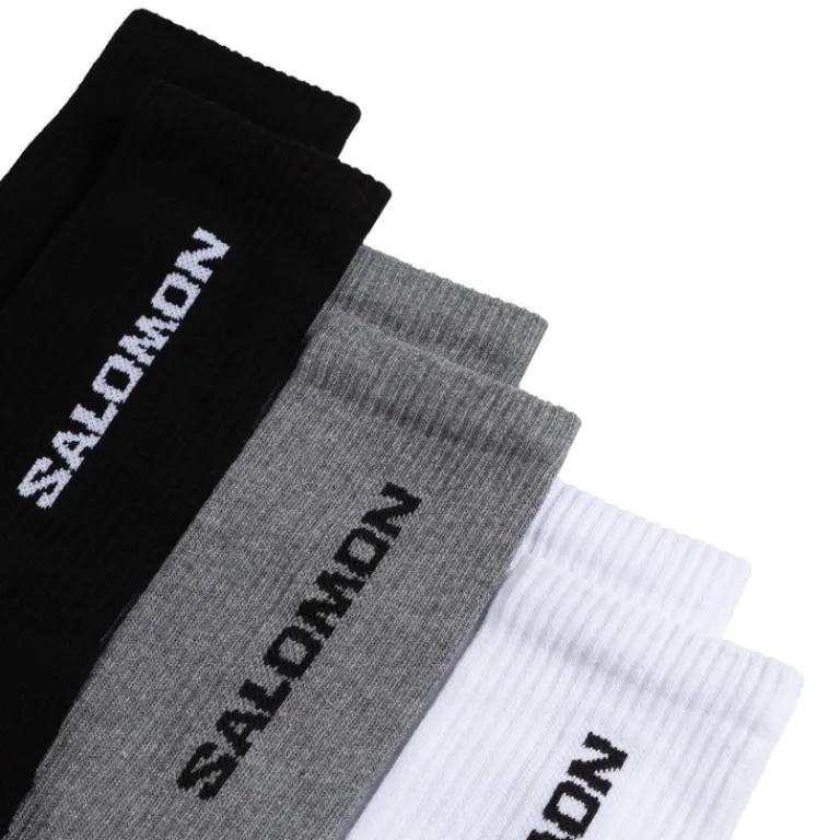 Salomon Chaussettes*Everyday Crew 3-Pack Black / White