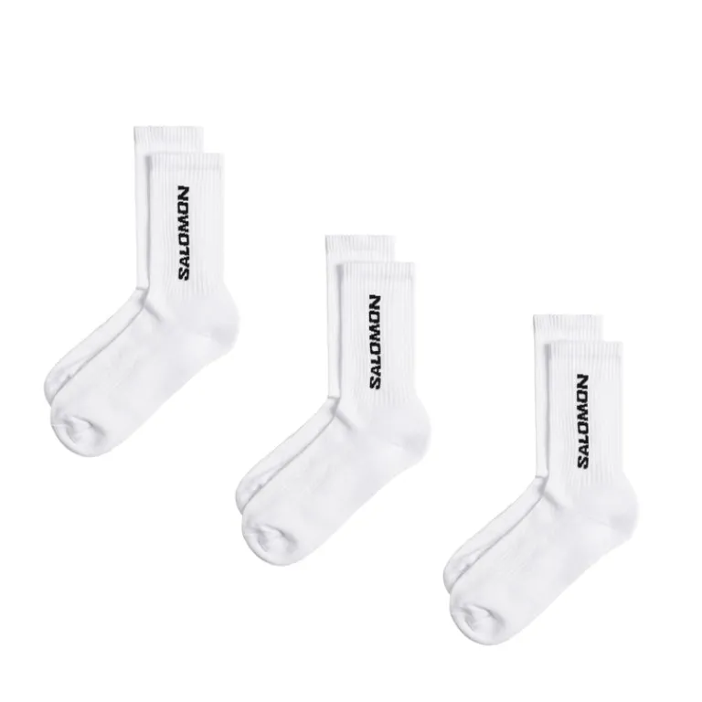 Salomon Chaussettes*Everyday Crew 3-Pack White