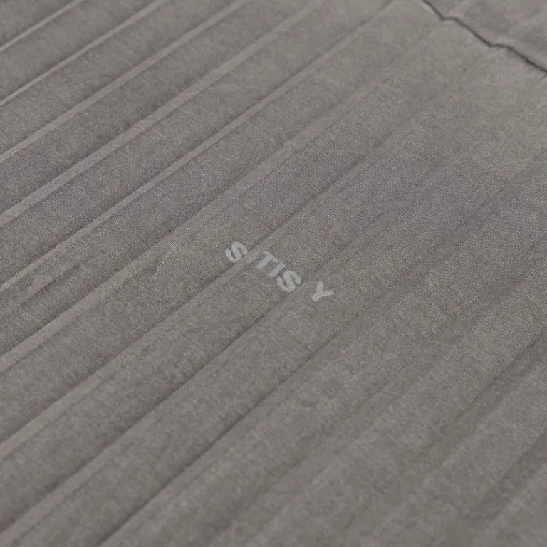 Satisfy Running|T-Shirts*AuraLite Pleated T-Shirt Mineral Graphite